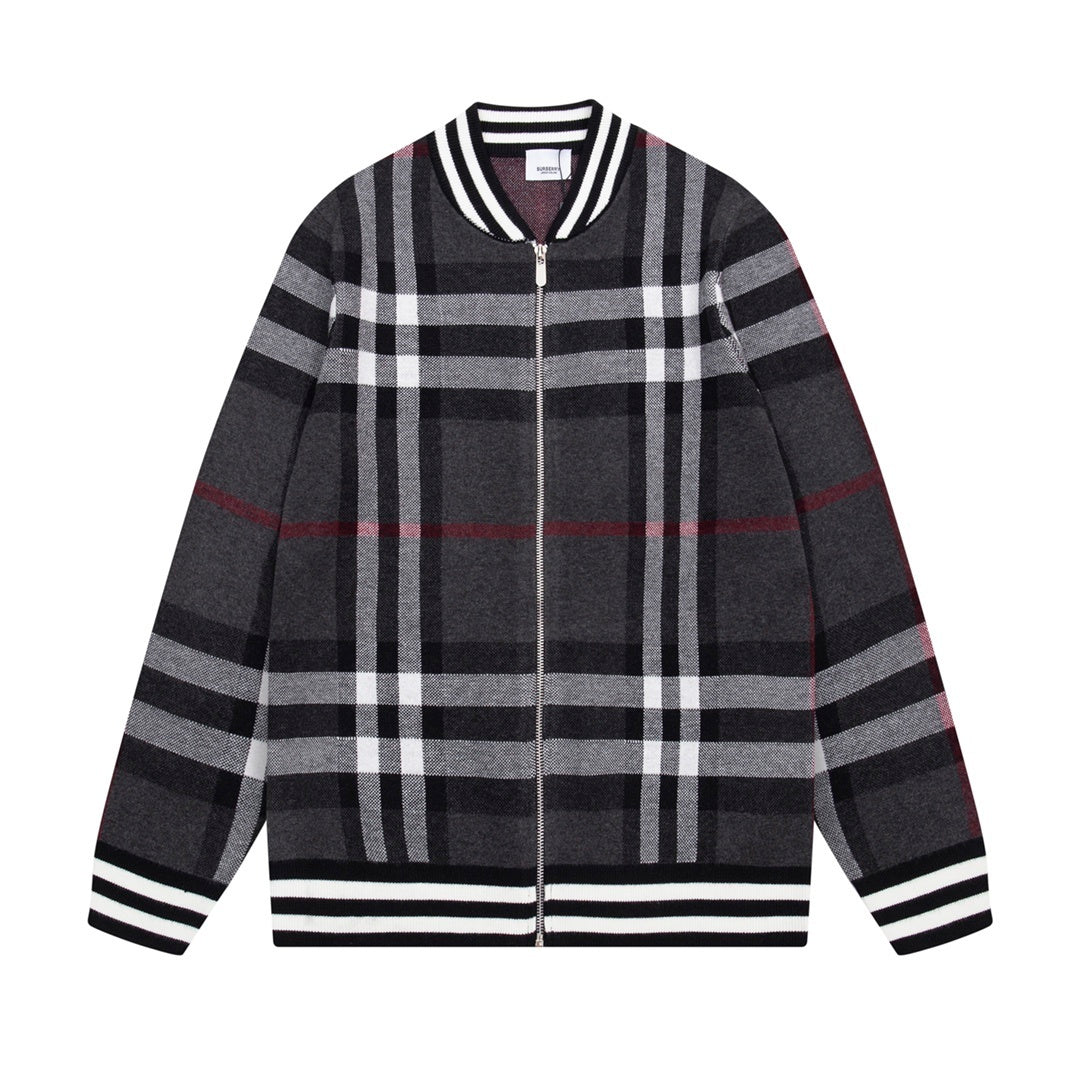 Burberry Vintage Check Bomber Varsity Jacket