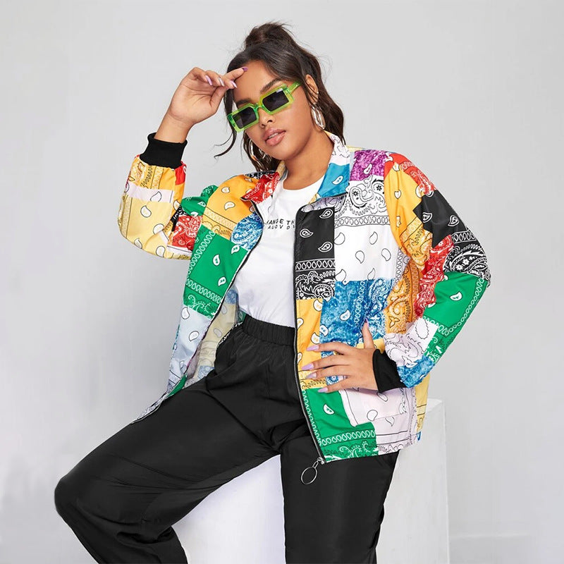 Plus Size Women's Clothing Color Trend In Autumn And Winter See size chart under “more details”