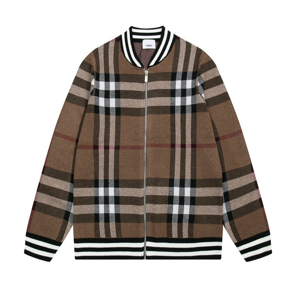 Burberry Vintage Check Bomber Varsity Jacket