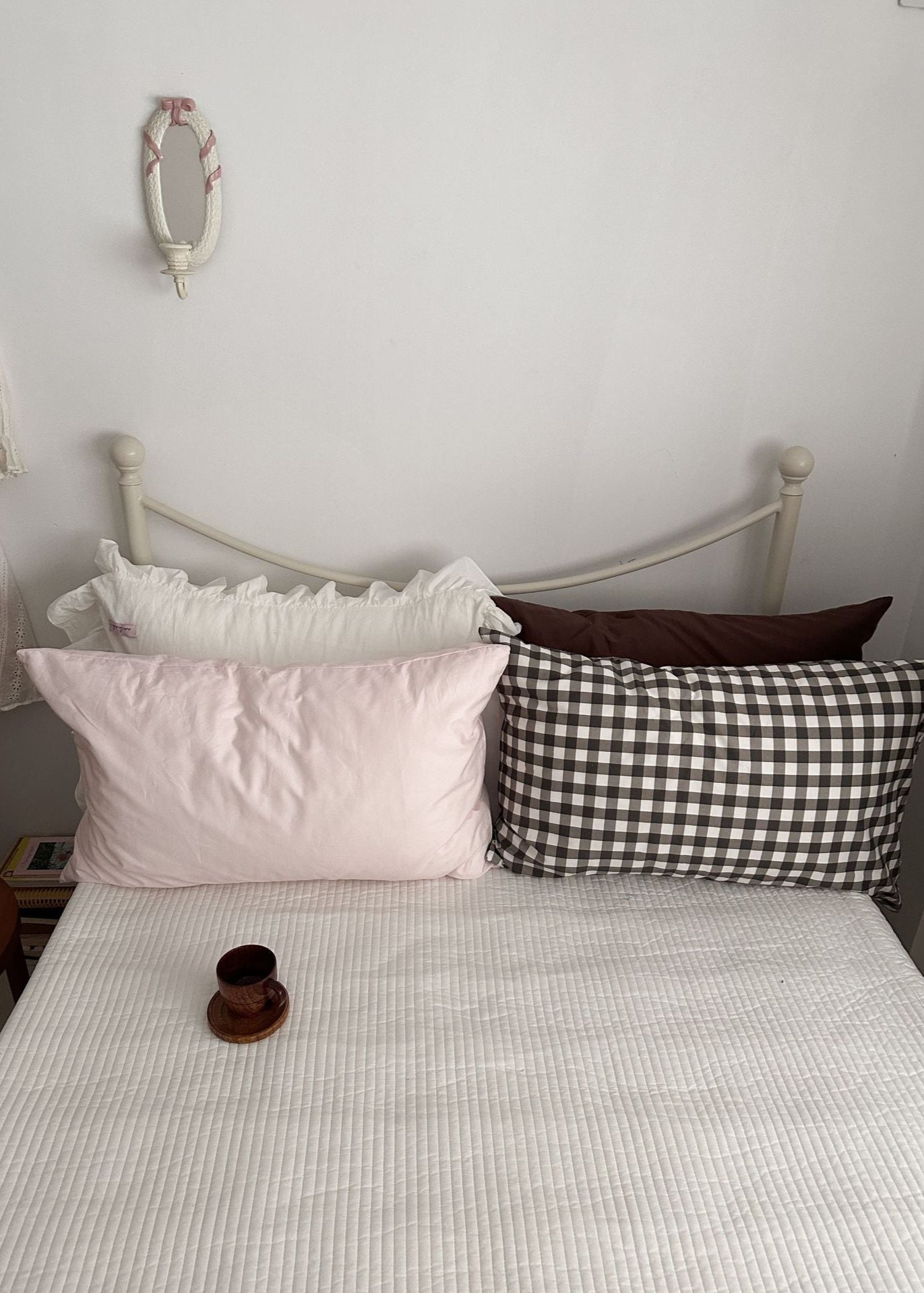 Ella Pure Cotton Pillowcases / White