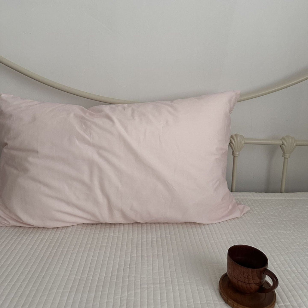 Ella Pure Cotton Pillowcases / White