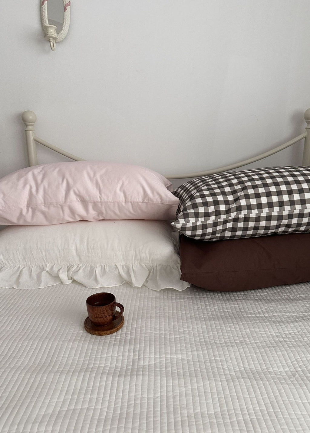 Ella Pure Cotton Pillowcases / White