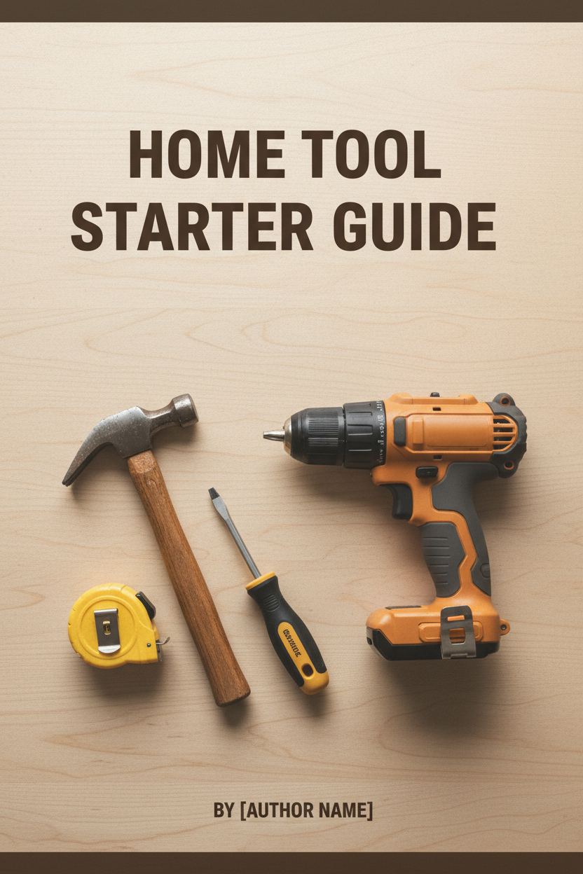Home Tool Starter Guide ebook cover