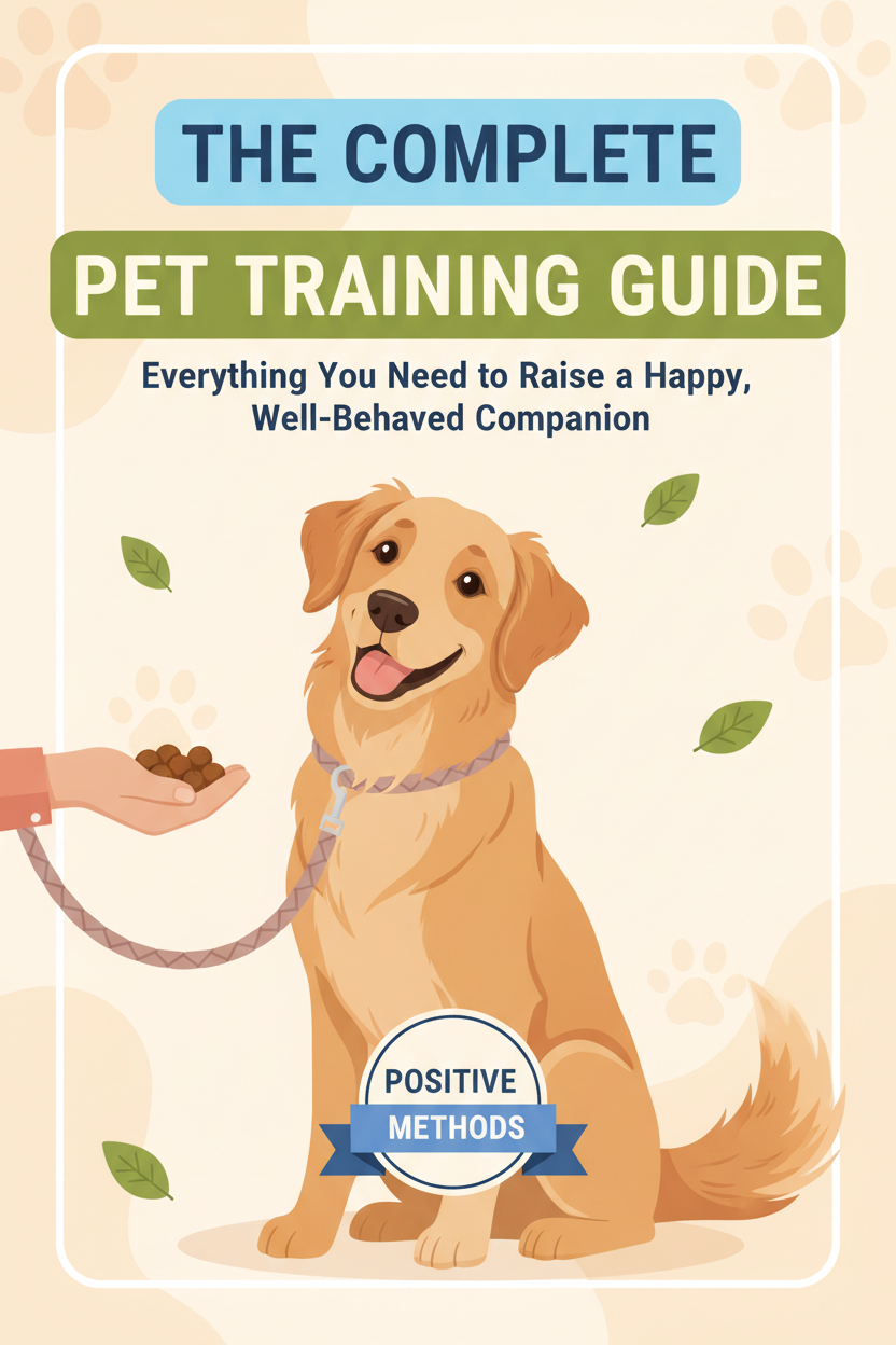 The Complete Pet Training Guide ebook cover