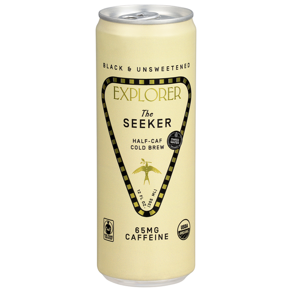 Explorer Black & Unsweetened Half-Caf The Seeker Cold Brew
