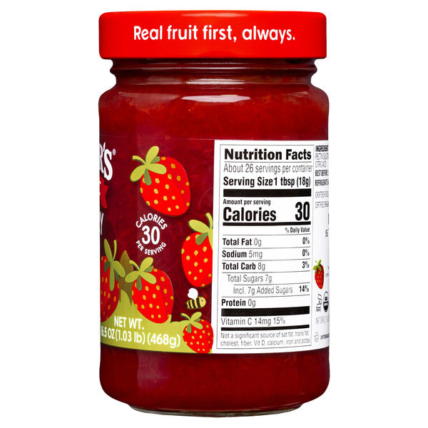 Crofter's Organic Strawberry Premium Fruit Spread