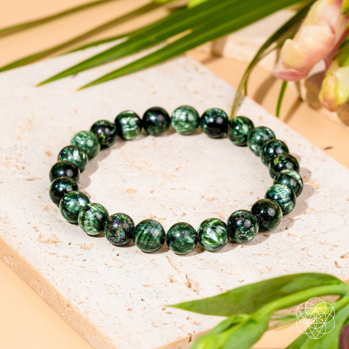 Rare Seraphinite Bracelet of Transformation