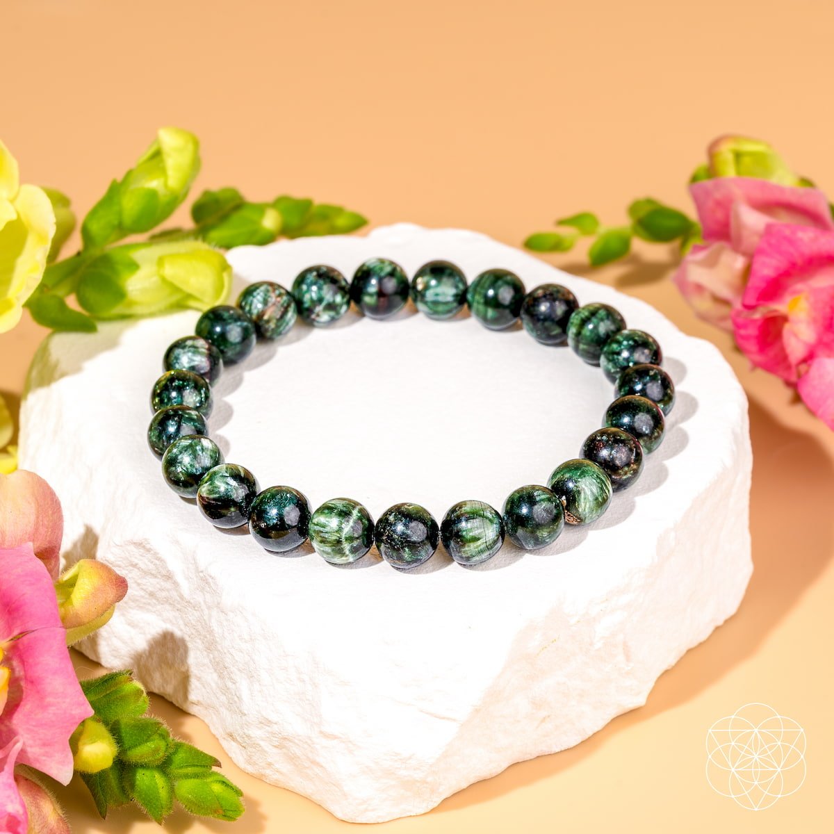 Rare Seraphinite Bracelet of Transformation